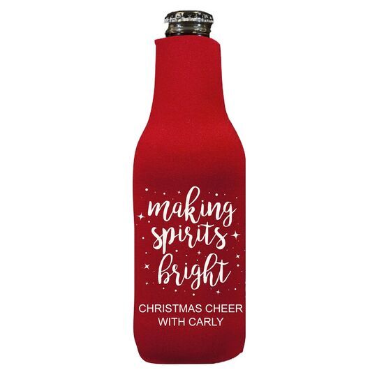 Making Spirits Bright Bottle Huggers